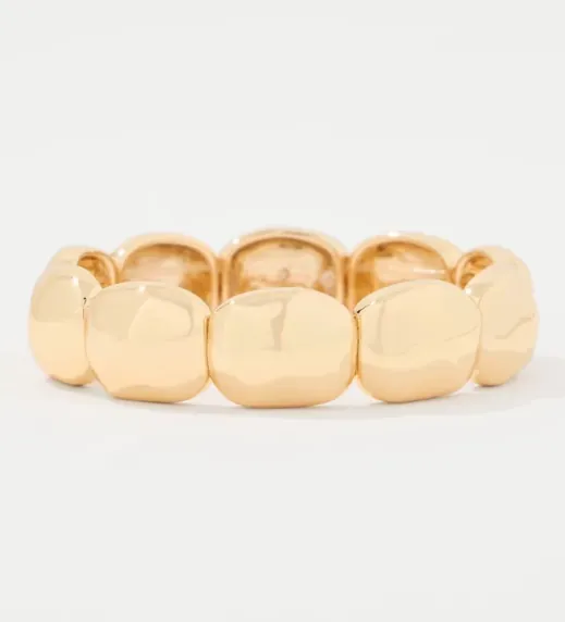 Sculptural Stretch Bracelet